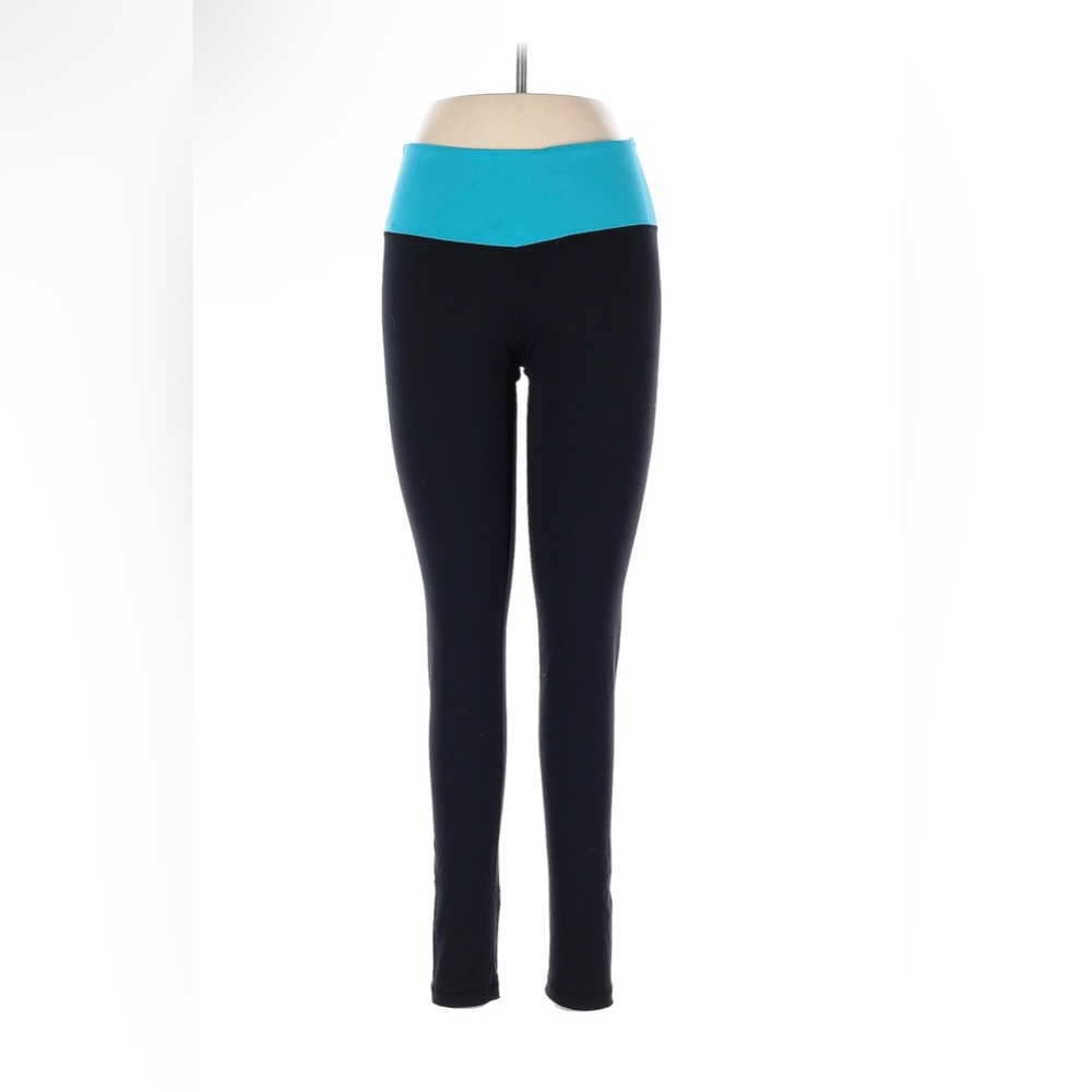 Lululemon Athletica Black and Blue Leggings